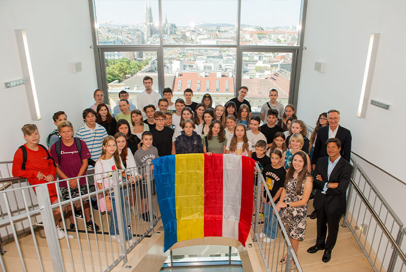 C-Quadrat sponsors intensive German courses for pupils from Ukraine